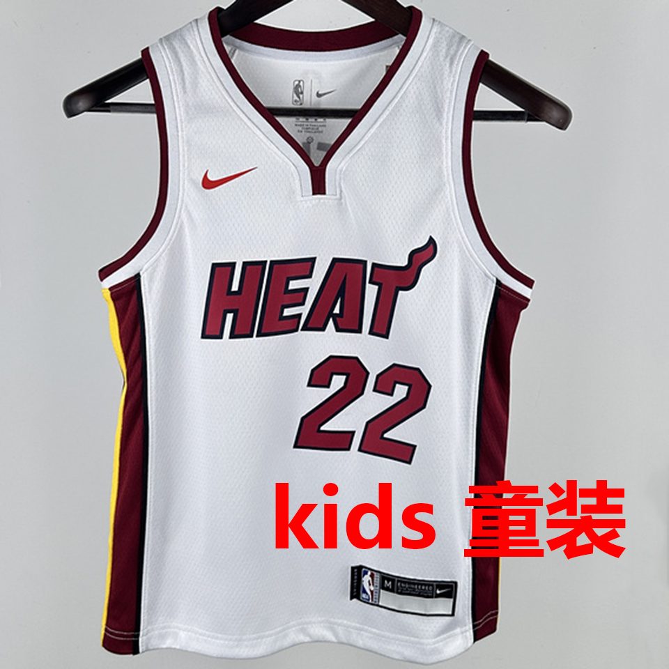 Camiseta NBA Miami Heat – BUTLER #22 – blanca · 2024/25 - vista 1