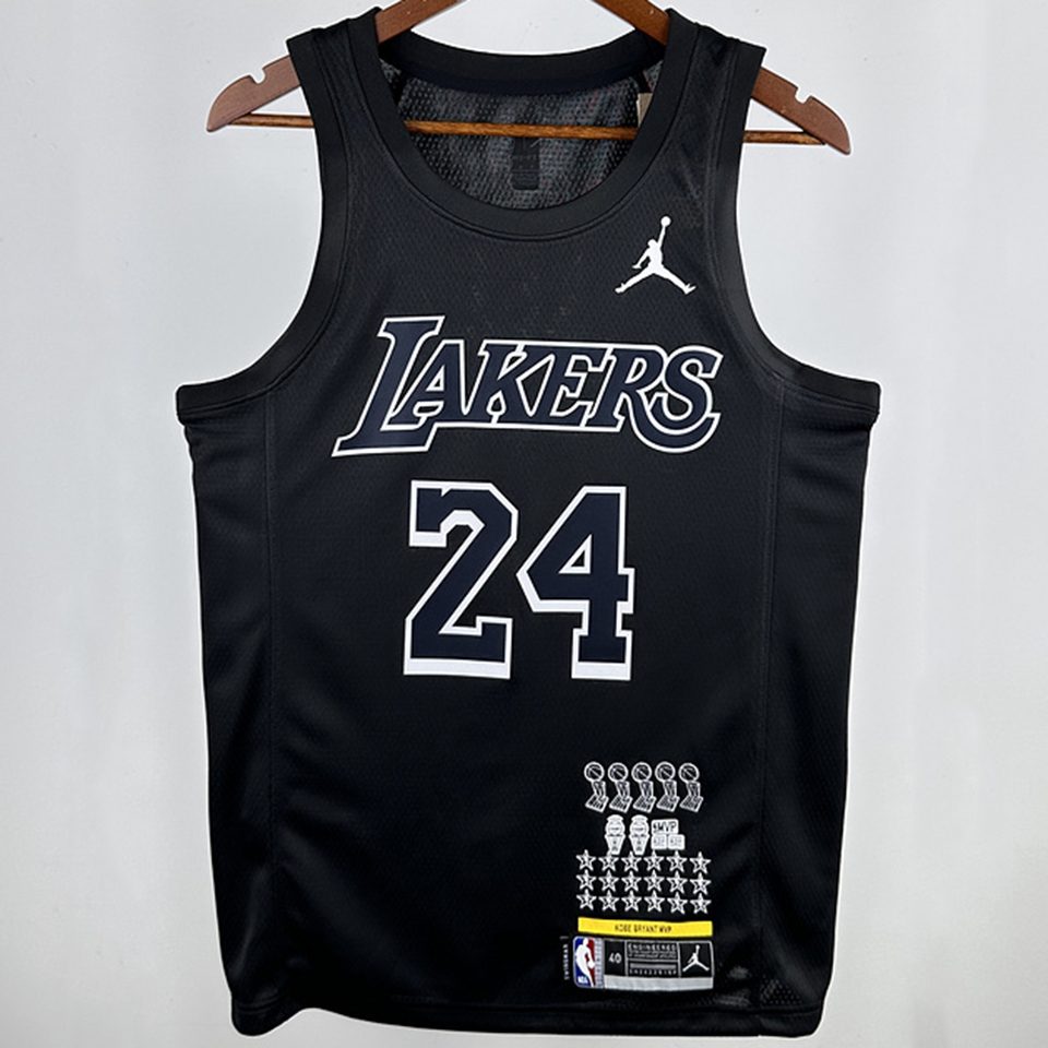 Camiseta NBA Los Angeles Lakers – BRYANT #24 – Honor Edition · negra - vista 1