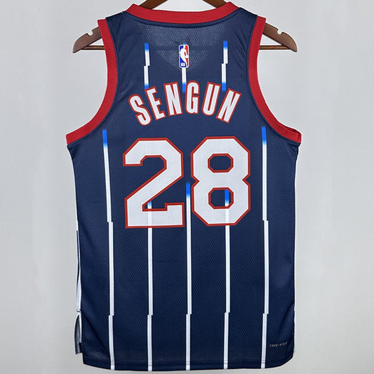 Camiseta NBA Houston Rockets – SENGUN #28 – City Edition - vista 2