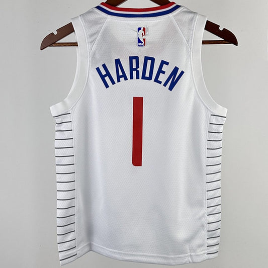 Camiseta NBA LA Clippers – HARDEN #1 – blanca - vista 2