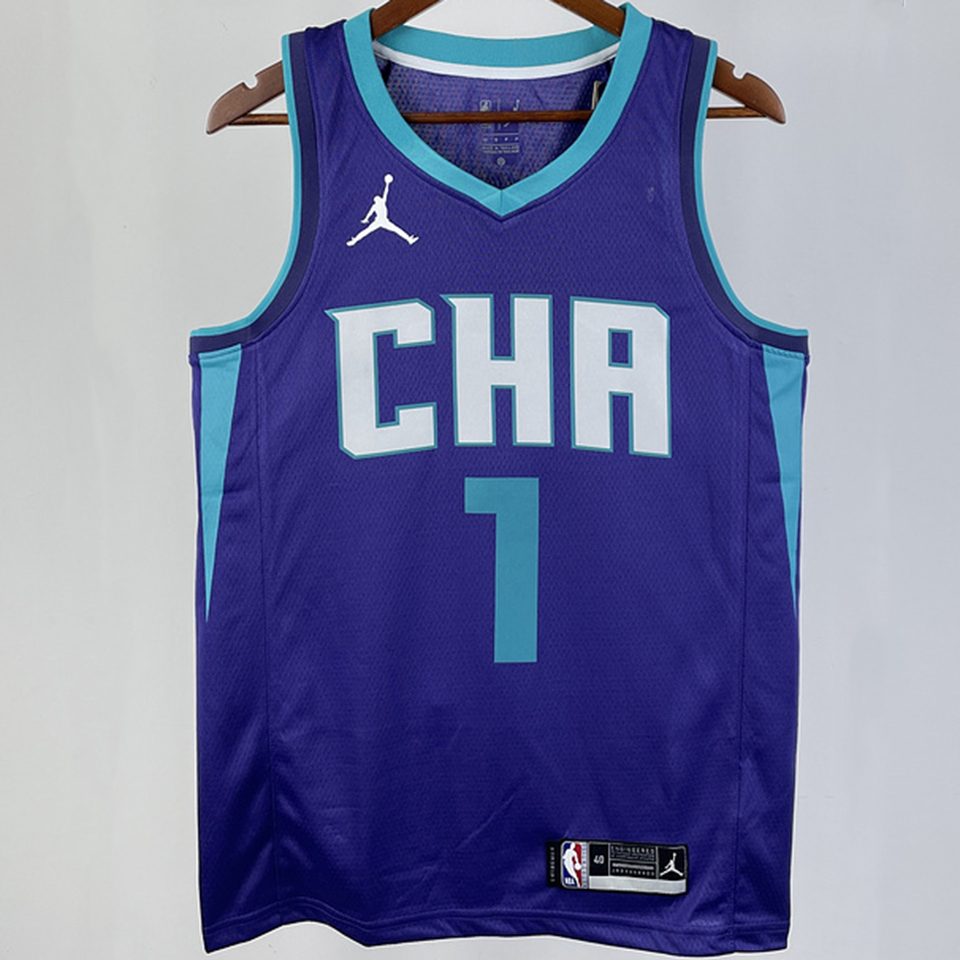 Camiseta NBA Charlotte Hornets – BALL #1 - vista 1