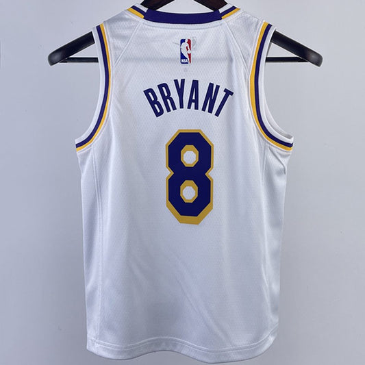 Camiseta NBA Los Angeles Lakers – BRYANT #8 – blanca - vista 2