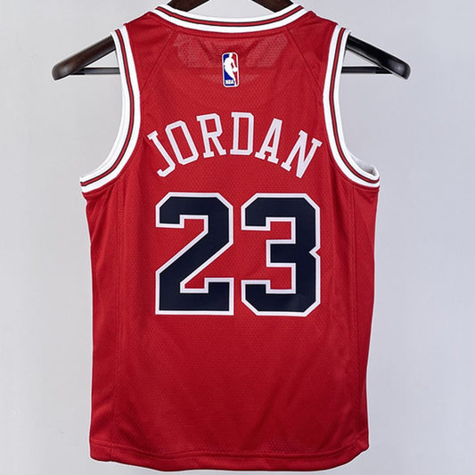 Camiseta NBA Chicago Bulls – JORDAN #23 – roja - vista 2