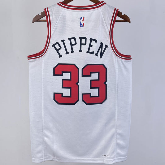 Camiseta NBA Chicago Bulls – PIPPEN #33 – blanca · 2023/24 - vista 2