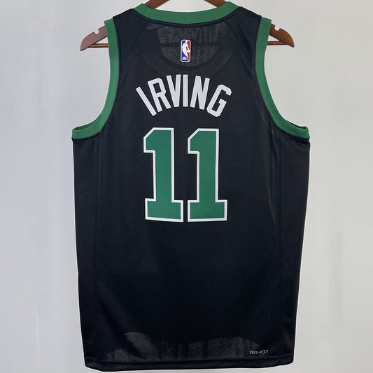 Camiseta NBA Boston Celtics – IRVING #11 – negra · 2023/24 - vista 2