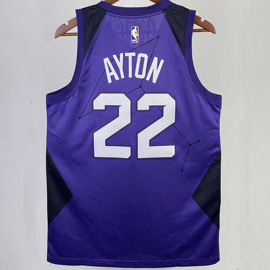 Camiseta NBA Phoenix Suns – AYTON #22 – City Edition · morada - vista 2