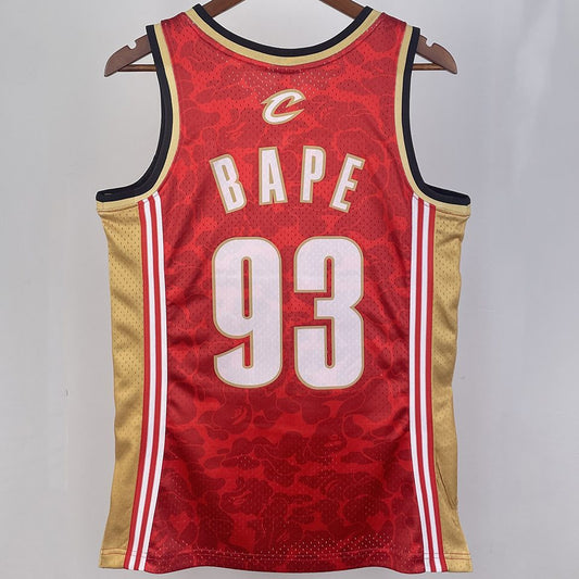 Camiseta NBA Cleveland Cavaliers – N #93 – roja · 2003/04 - vista 2