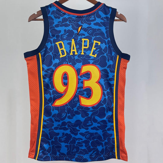 Camiseta NBA Golden State Warriors – N #93 – azul · 2009/10 - vista 2