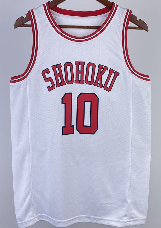 Camiseta NBA Shohoku – SAKURAGI #10 – blanca - vista 2
