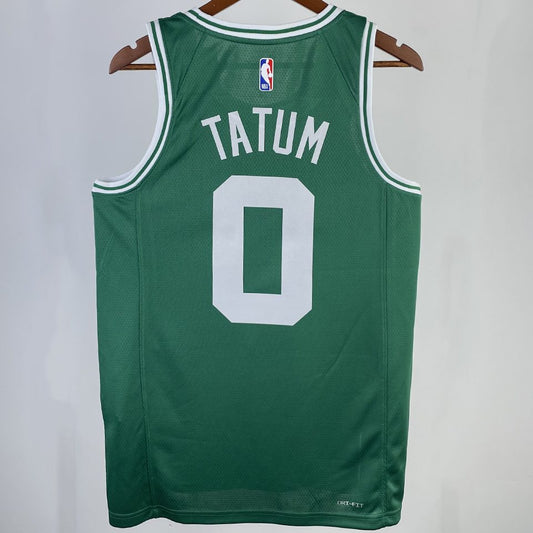 Camiseta NBA Boston Celtics – TATUM #0 – verde · 2023/24 - vista 2