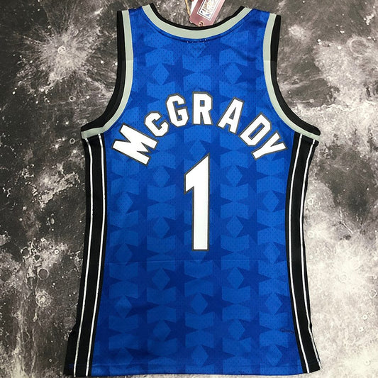 Camiseta NBA retro Orlando Magic – MCGRADY #1 – Retro · azul · 2000/01 - vista 2
