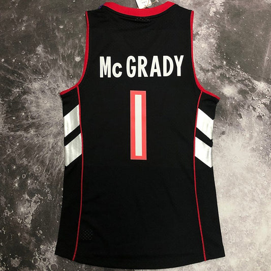 Camiseta NBA retro Toronto Raptors – MCGRADY #1 – Retro · negra · 1999/00 - vista 2