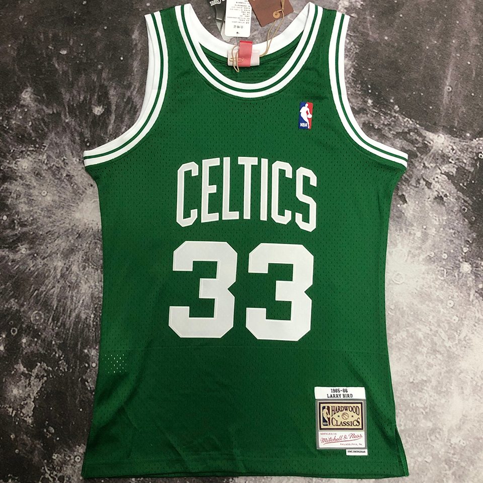Camiseta NBA retro Boston Celtics – BLRD #33 – Retro · verde - vista 1
