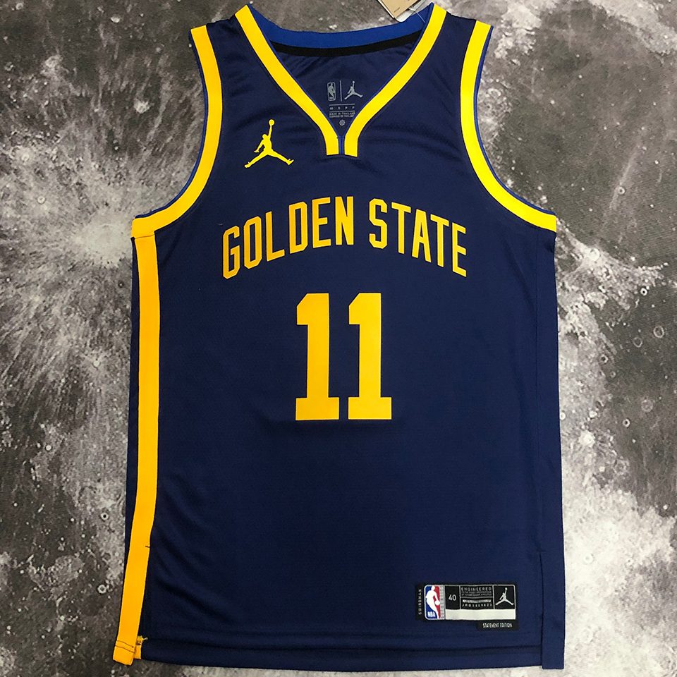 Camiseta NBA retro Golden State Warriors – THOMPSON #11 – Retro · azul royal - vista 1