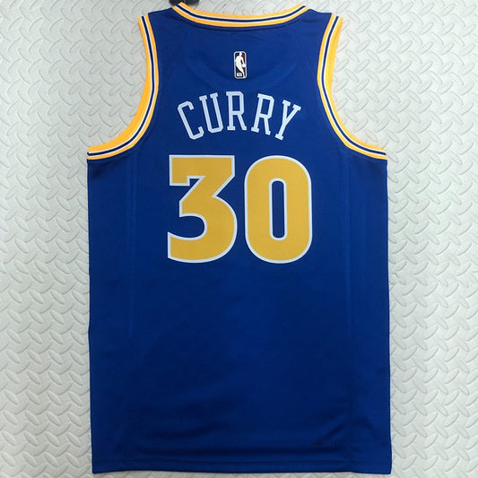 Camiseta NBA retro Golden State Warriors – CURRY #30 – Retro · azul · 2022/23 - vista 2