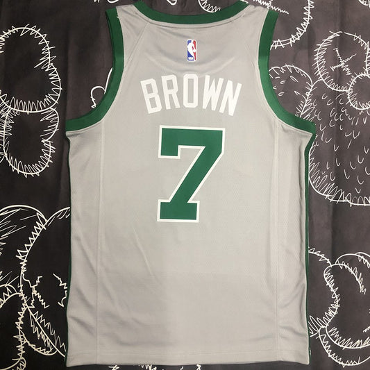 Camiseta NBA Boston Celtics – BROWN #7 – gris - vista 2