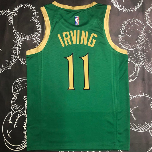 Camiseta NBA Boston Celtics – IRVING #11 – City Edition · verde - vista 2