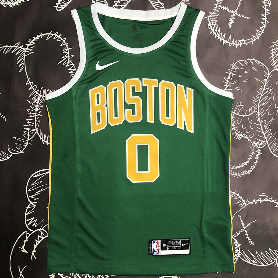 Camiseta NBA Boston Celtics – TATUM #0 – verde - vista 1