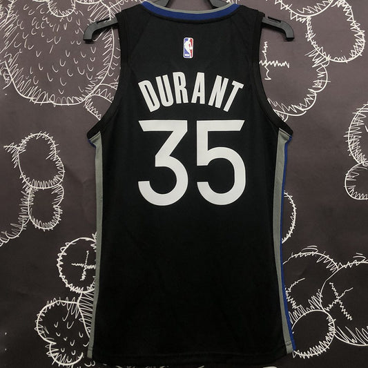 Camiseta NBA Golden State Warriors – DURANT #35 – negra - vista 2