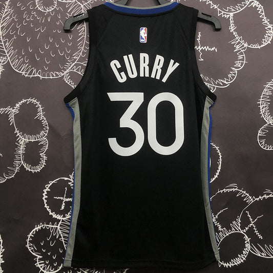 Camiseta NBA Golden State Warriors – CURRY #30 – negra - vista 2