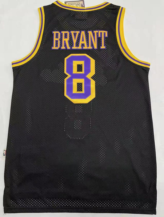 Camiseta NBA retro Los Angeles Lakers – B #8 – Retro · negra · 1996/97 - vista 2