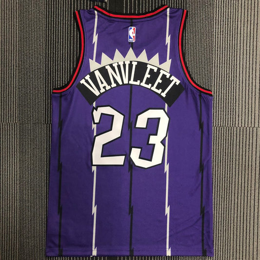 Camiseta NBA retro Toronto Raptors – VANVLEET #23 – Retro · morada - vista 2