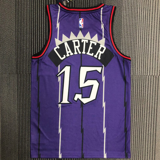Camiseta NBA retro Toronto Raptors – CARTER #15 – Retro · morada - vista 2
