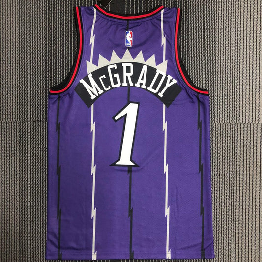 Camiseta NBA retro Toronto Raptors – GRADY #1 – Retro · morada - vista 2