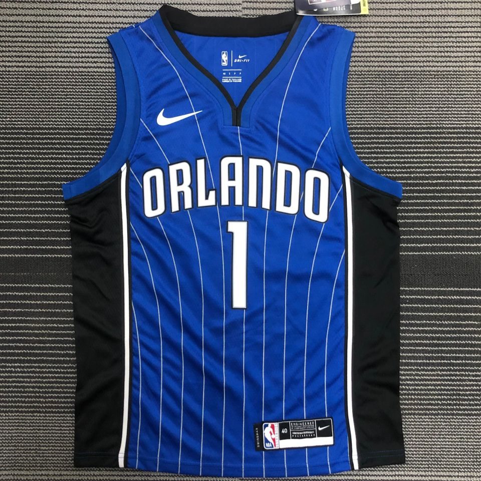 Camiseta NBA retro Orlando Magic – GRADY #1 – Retro · azul - vista 1