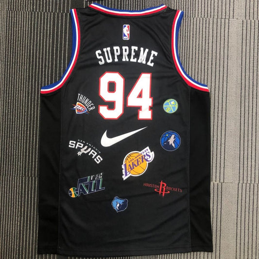Camiseta NBA Colaboraciones y especiales – negra - vista 2