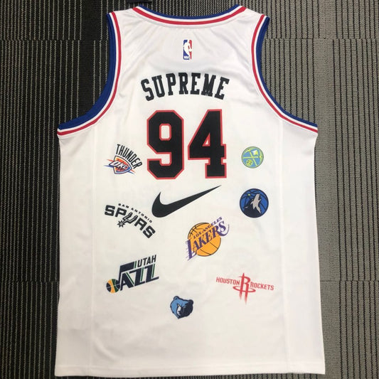 Camiseta NBA Colaboraciones y especiales – blanca - vista 2