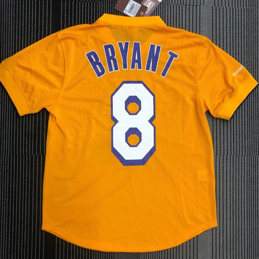 Camiseta NBA retro Los Angeles Lakers – BRYANT #8 – Retro · amarilla - vista 2