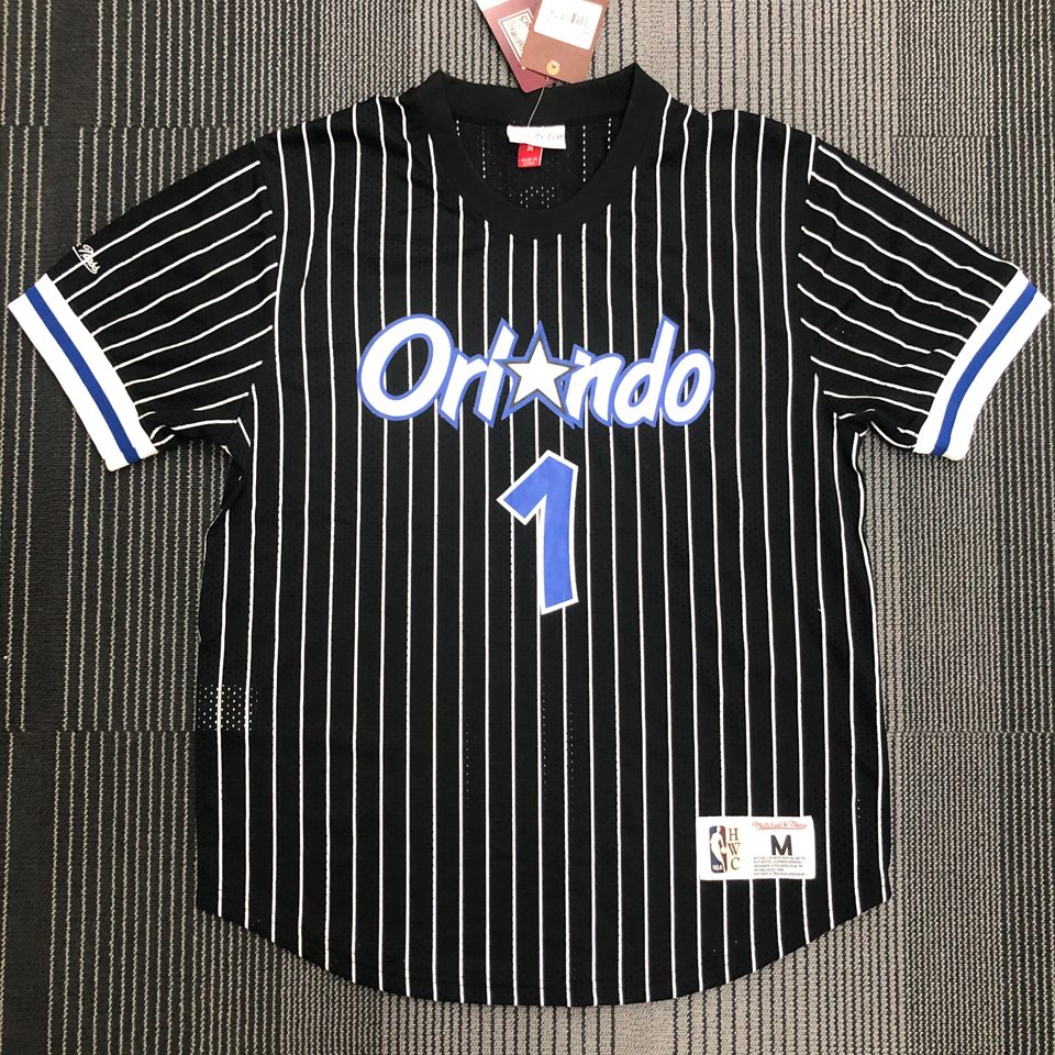 Camiseta NBA retro Orlando Magic – GRADY #1 – Retro · negra - vista 1