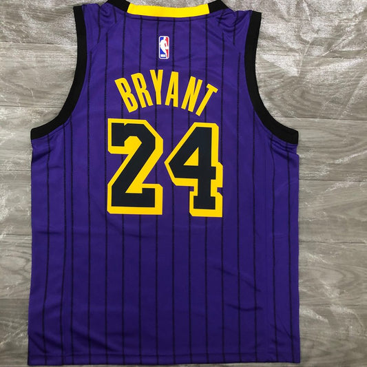 Camiseta NBA Los Angeles Lakers – BRYANT #24 – morada · 2018 - vista 2