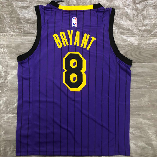 Camiseta NBA Los Angeles Lakers – BRYANT #8 – morada · 2018 - vista 2