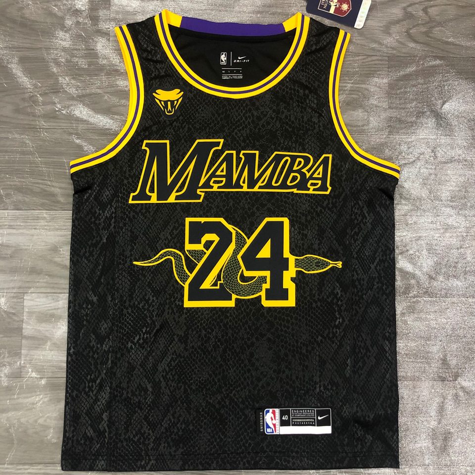Camiseta NBA Los Angeles Lakers – B #24 – negra - vista 1