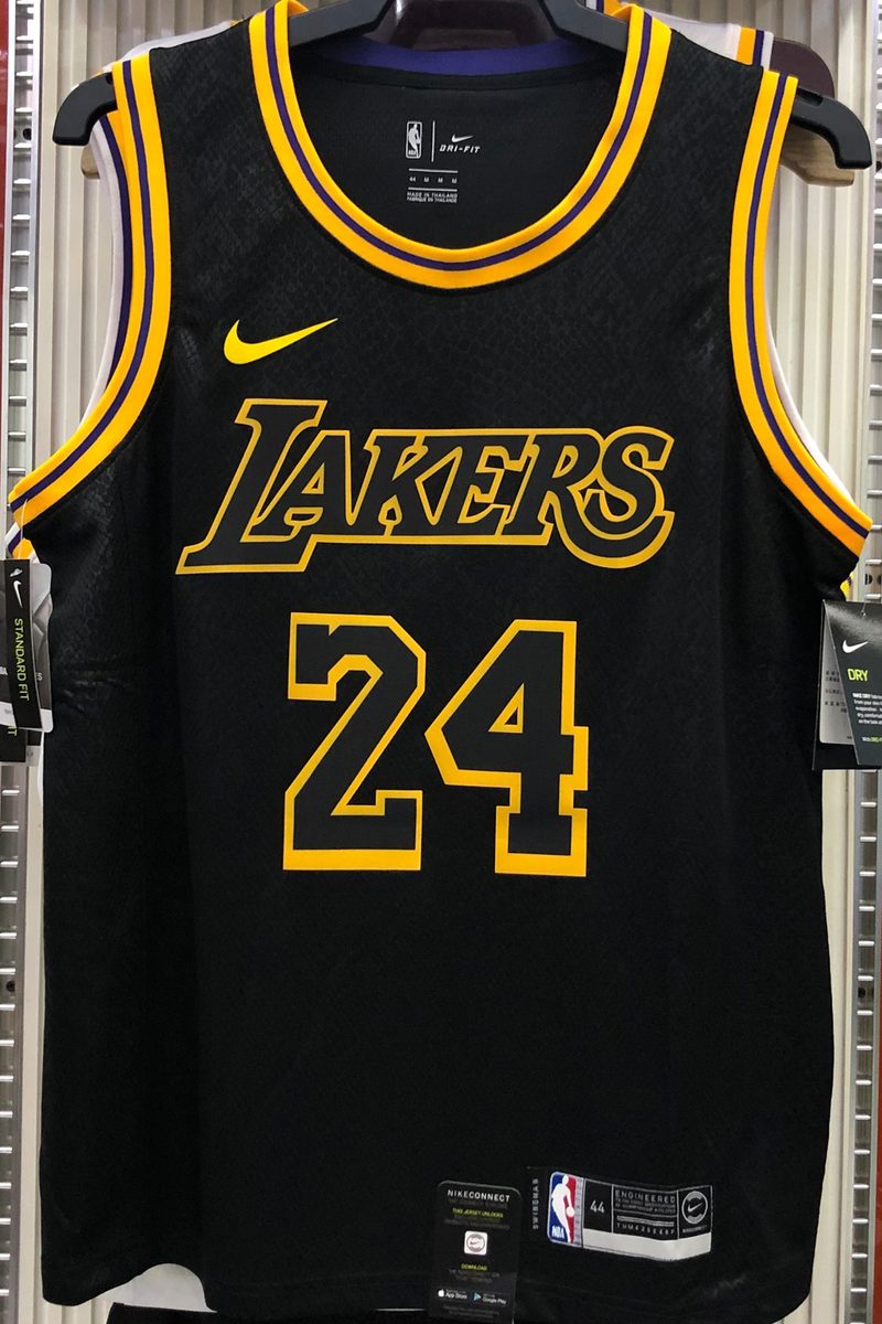 Camiseta NBA Los Angeles Lakers – B #24 – negra - vista 1