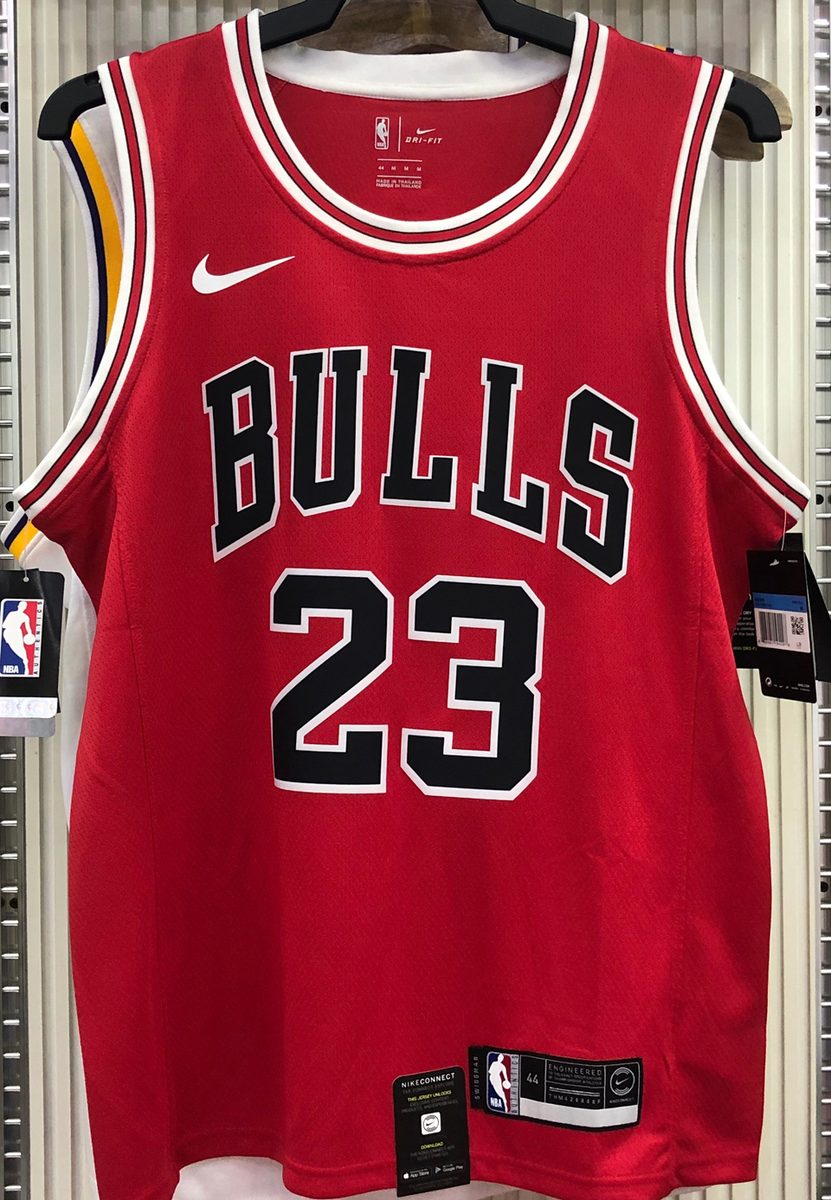 Camiseta NBA Chicago Bulls – J #23 – roja - vista 1