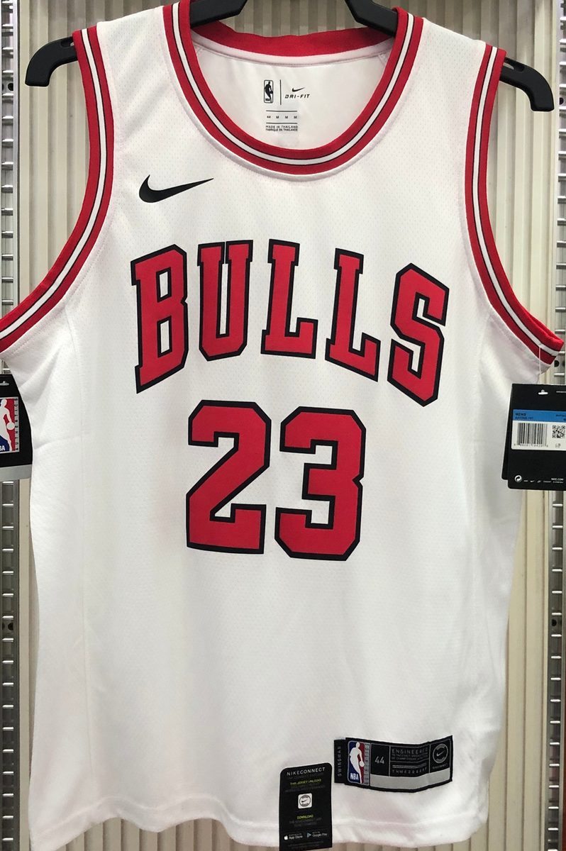 Camiseta NBA Chicago Bulls – J #23 – blanca - vista 1