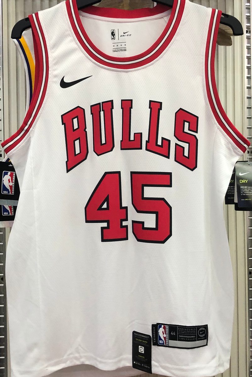 Camiseta NBA Chicago Bulls – JDRDAN #45 – blanca - vista 1