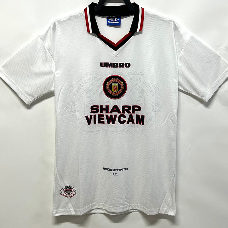 Manchester United Retro 1996/97 (Visitante Blanca)