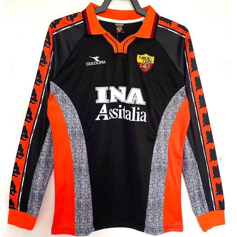 AS Roma Retro Tercera Manga Larga 1998/99
