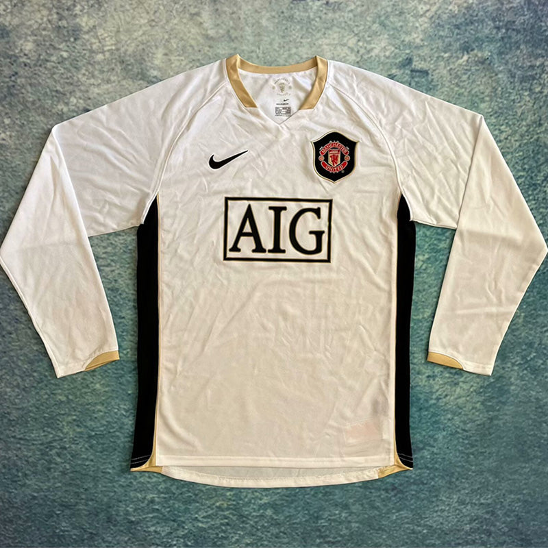 Manchester United Visitante Retro 2006 Manga larga