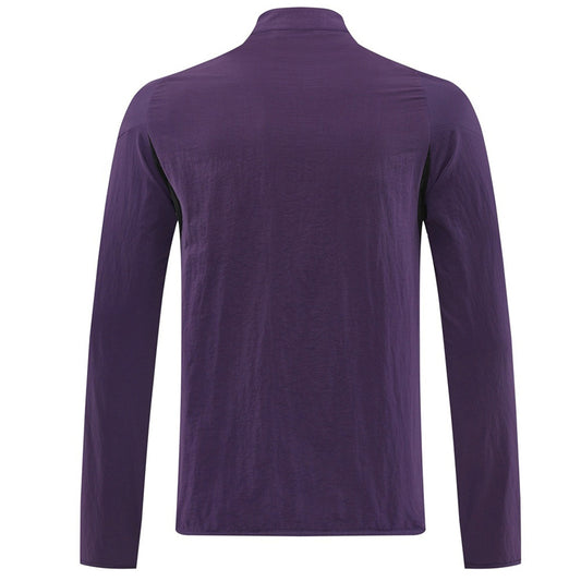 Manchester United 25/26 Cortavientos Purple Windbreaker