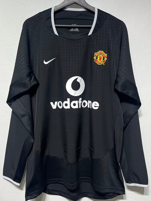 Manchester United Visitante Retro 2003 Manga larga (1)