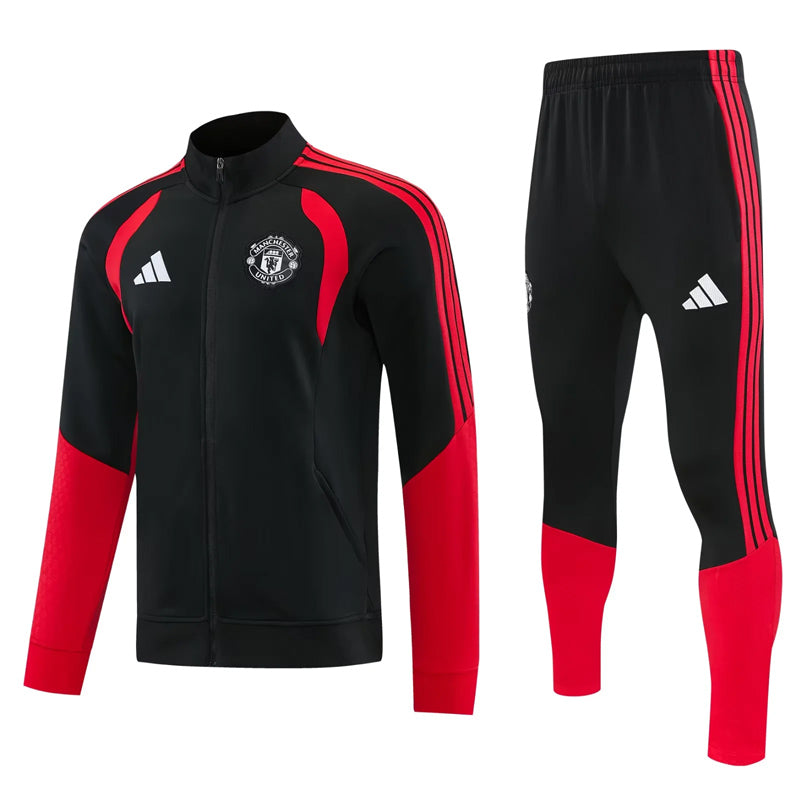 Manchester United 26/27 Chandal / Tracksuit Black Red