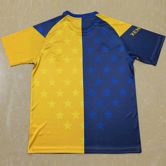 Boca Yellow Blue Training shirts 26/27 (2)