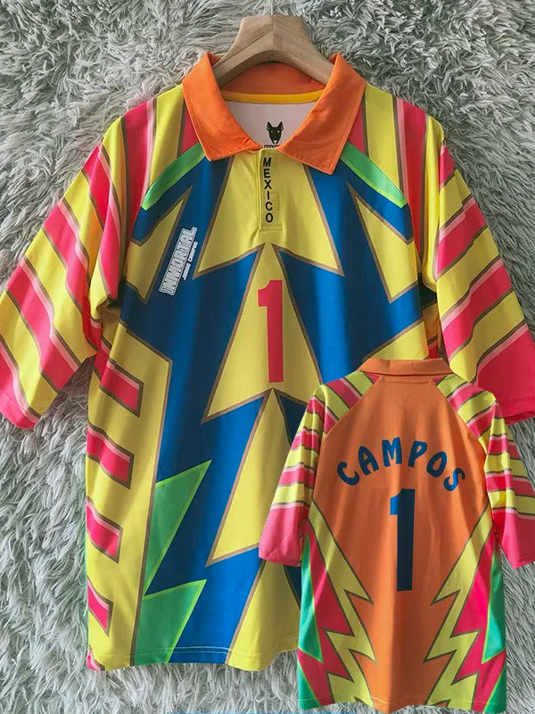 Selección de México Retro Portero Campos #1 1998