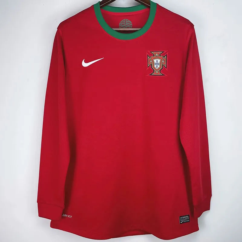 Selección de Portugal Retro 2012 Visitante Manga Larga