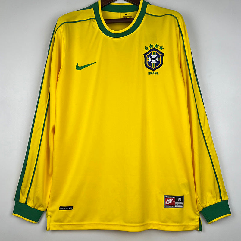 Selección de Brasil Retro 1998 (manga larga)